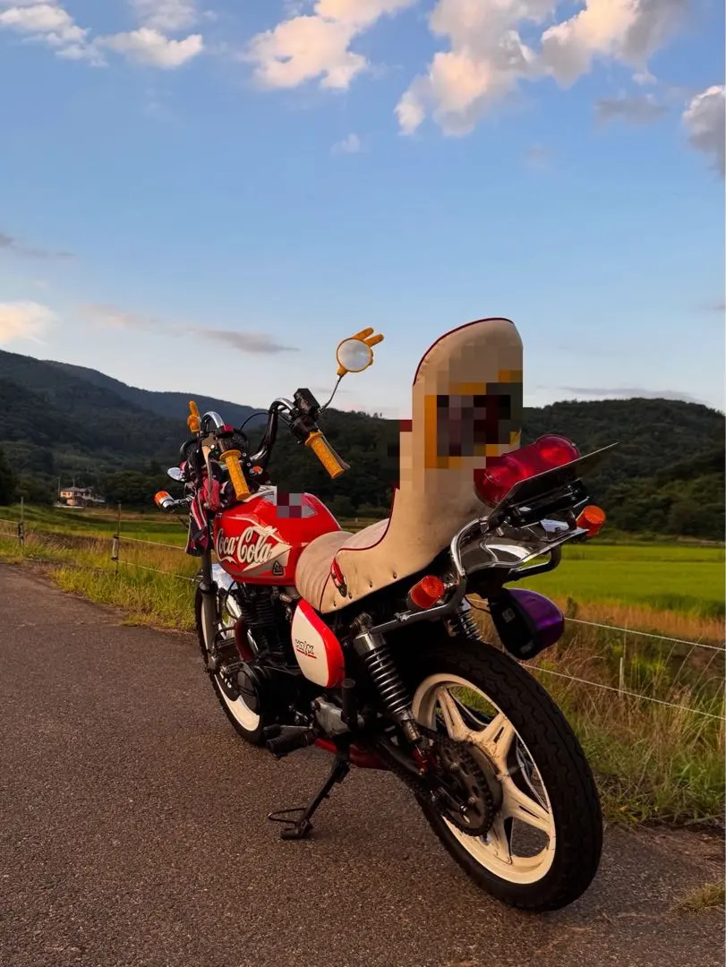 化けバブCB250rsz CB250rs3段シート