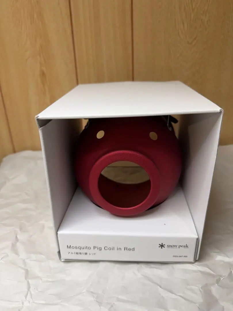 2026年最新】snow peak スノーピーク アルミ蚊取り豚 レッドの人気