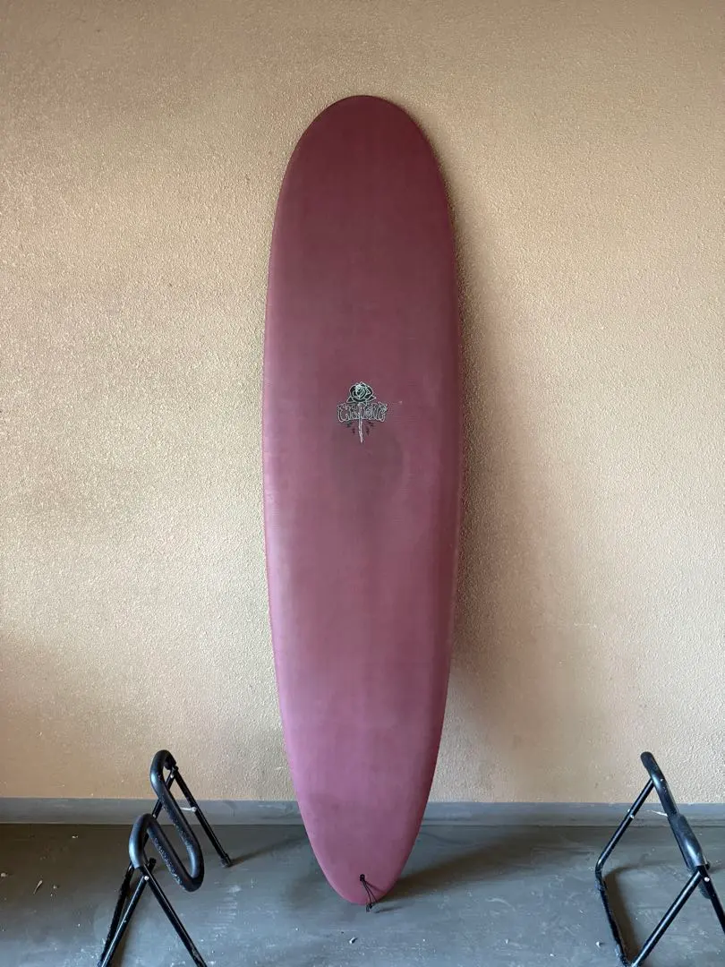 手渡し限定 CRIME STUBBY 7'6 グレー ピンクファンボード