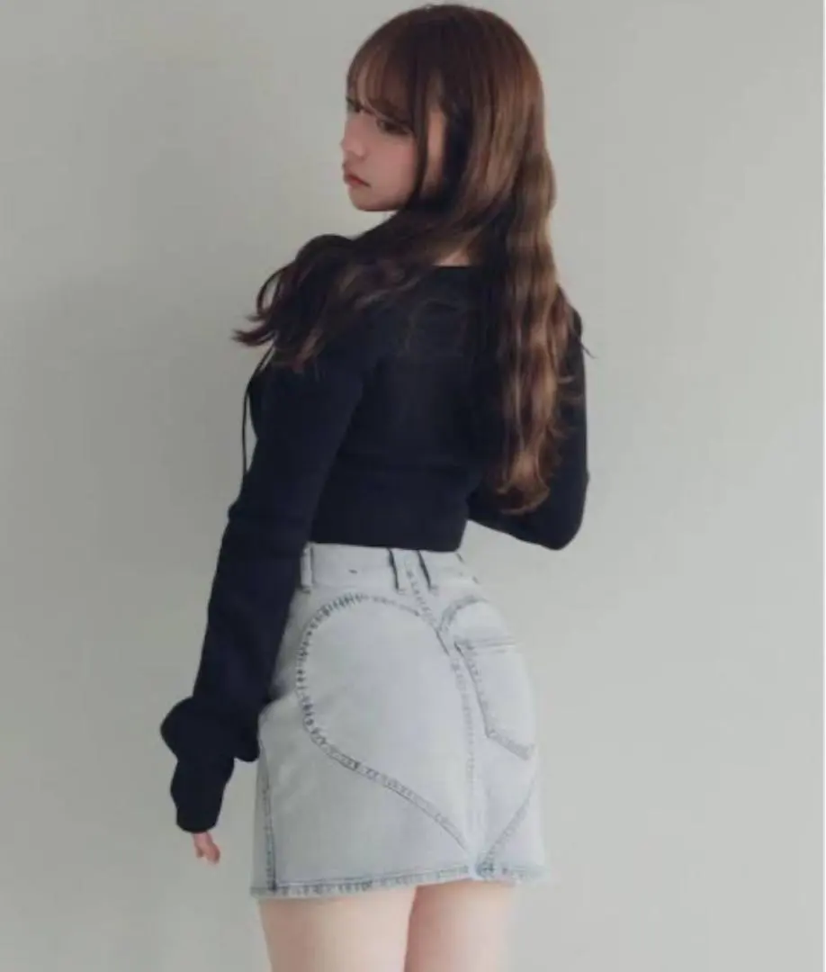 2026年最新】HEART hip denim skirt andmaryの人気アイテム - メルカリ