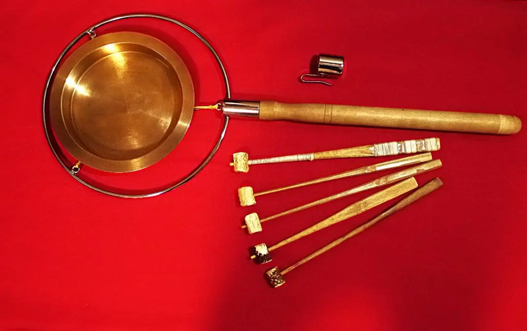 鉦 鉦吾 摺り鉦 チャンチキ 阿波踊り 鐘 鳴り物 だんじり 直径15