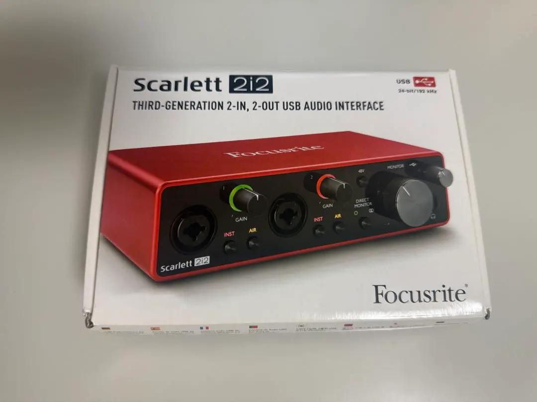 2026年最新】focusrite scarlett 2i2 3rd genの人気アイテム - メルカリ
