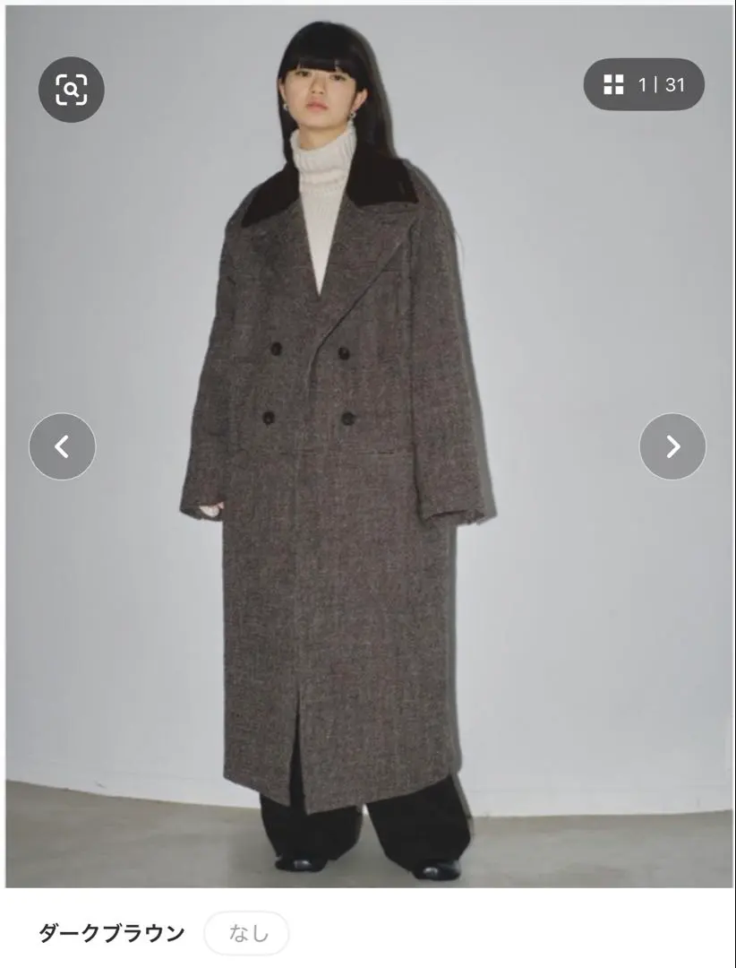 2026年最新】todayfulダブルカラーツイードコートの人気アイテム