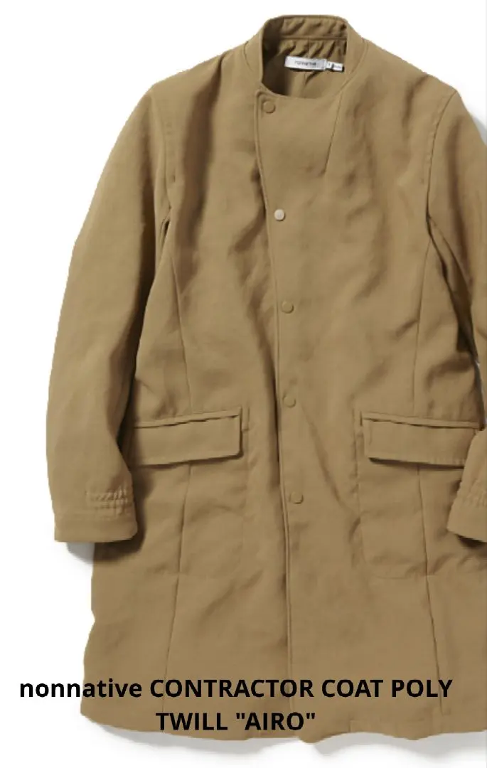 2026年最新】NONNATIVE ステンカラーコートの人気アイテム - メルカリ