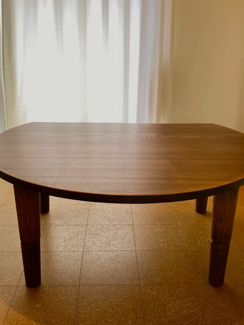 2026年最新】NAGANO INTERIOR 天板の形状：半円 ダイニングテーブルの