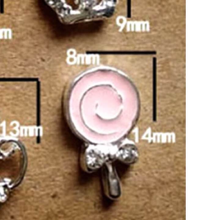 No112.ぺろぺろキャンディー☆ネイルパーツ