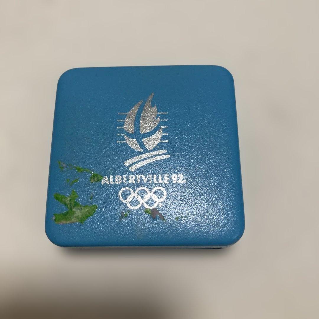 ま*読様 1992年　アルベールビルオリンピック　記念銀貨　全9種目　コンプリー