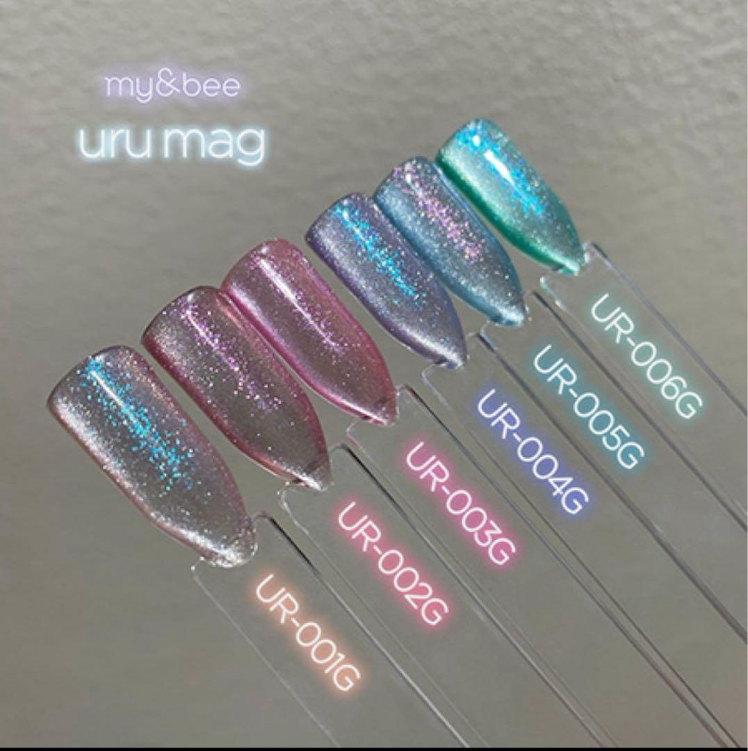 【未開封】うるマグset A 6色入り ジェルネイル