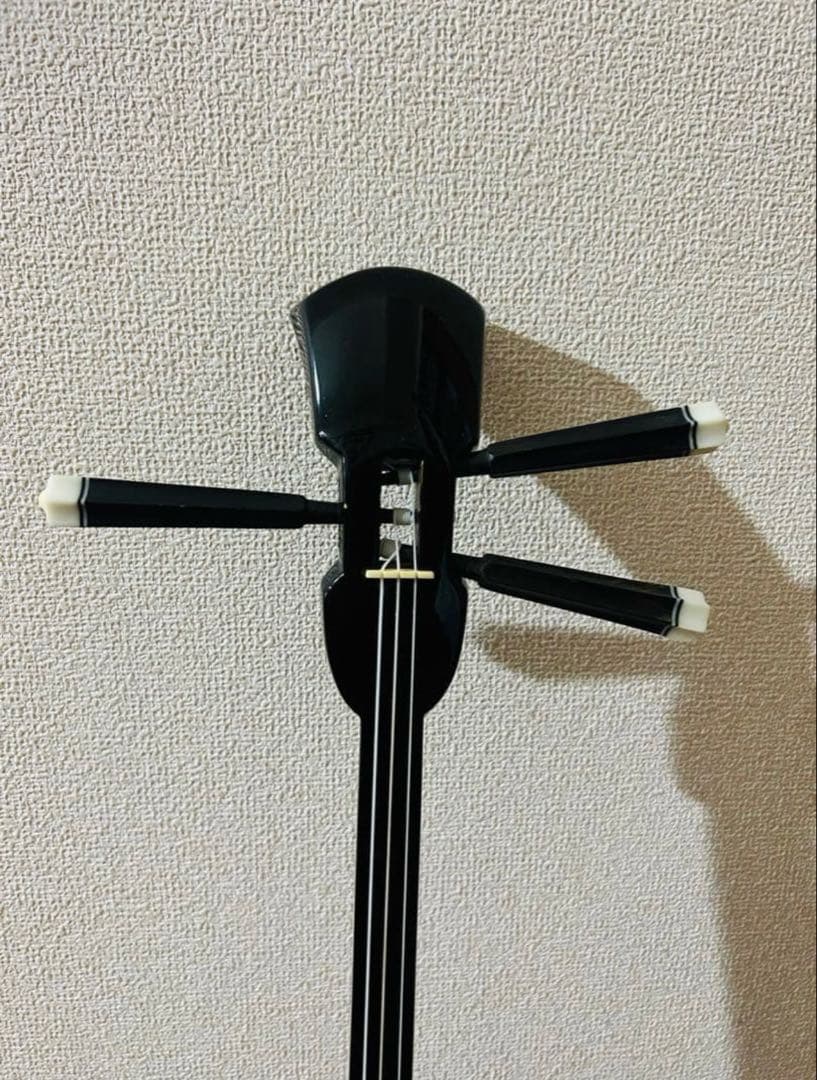 沖縄三線　本蛇皮張り　ケース付