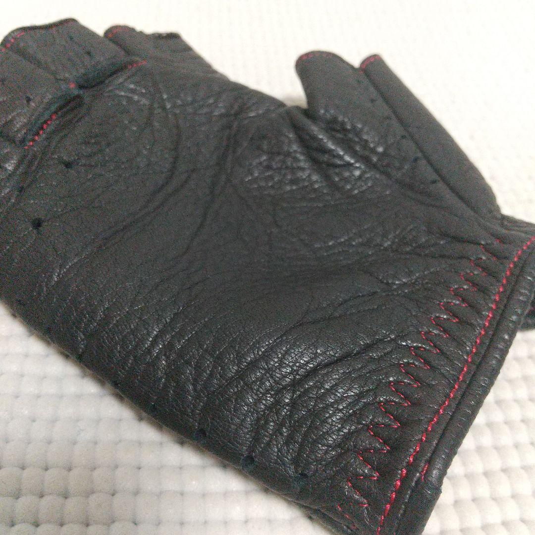 職人技！CACAZAN 高級ドライビンググローブ Lサイズ DDR-040 鹿革