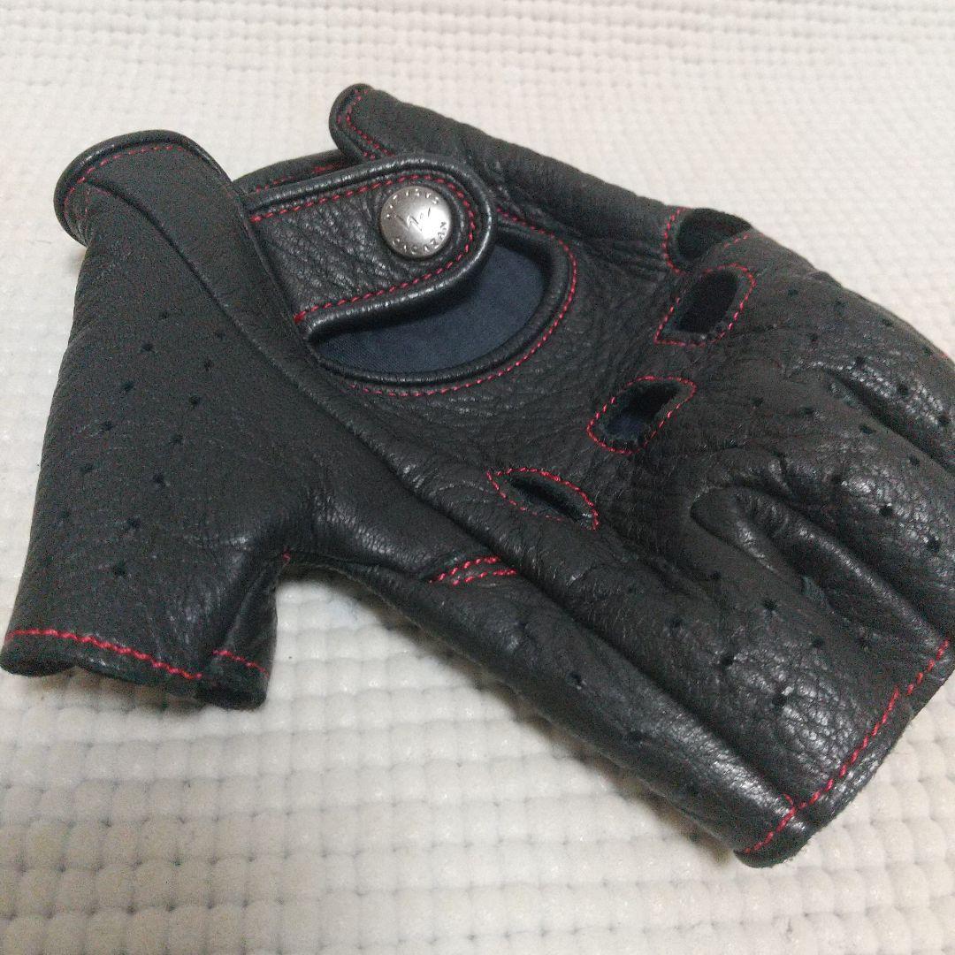 職人技！CACAZAN 高級ドライビンググローブ Lサイズ DDR-040 鹿革