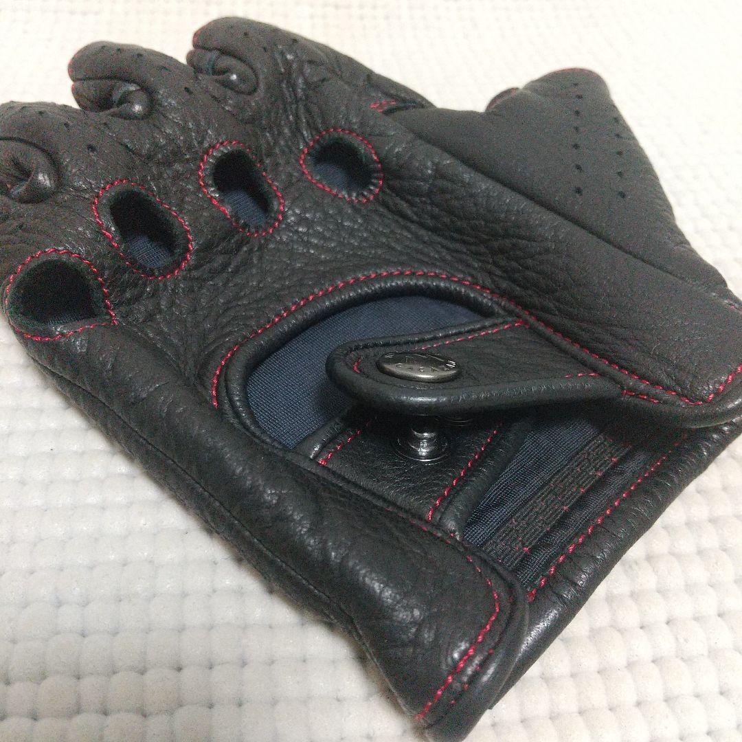 職人技！CACAZAN 高級ドライビンググローブ Lサイズ DDR-040 鹿革