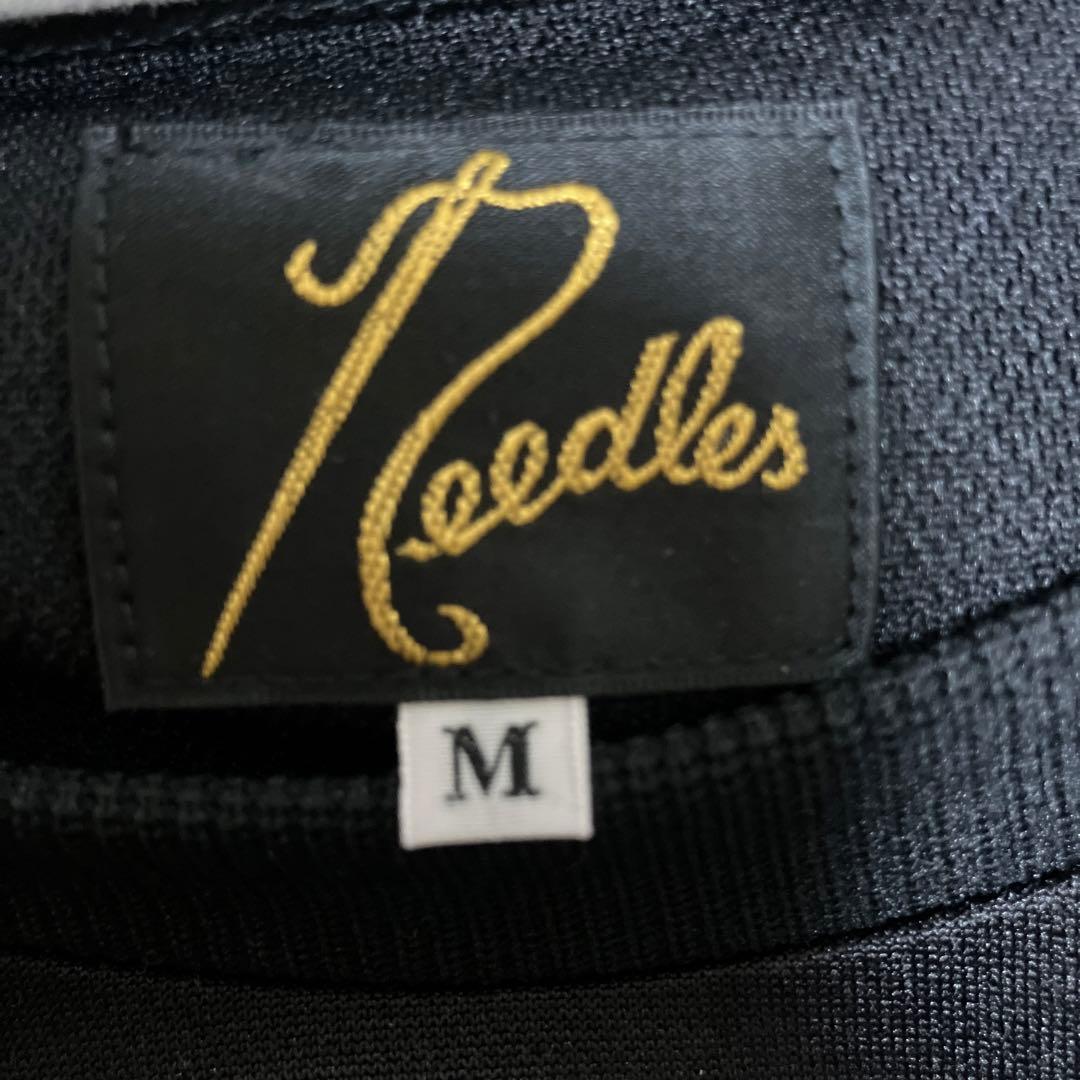needles track crew neck shirt M ニードルス