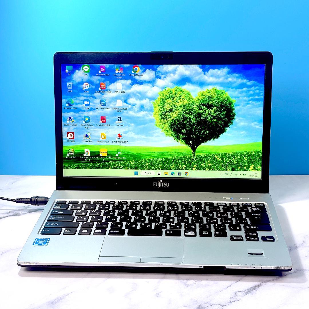 軽量コンパクト★即使用可！メモリ8GB・SSDで快速・Win11・ノートパソコン