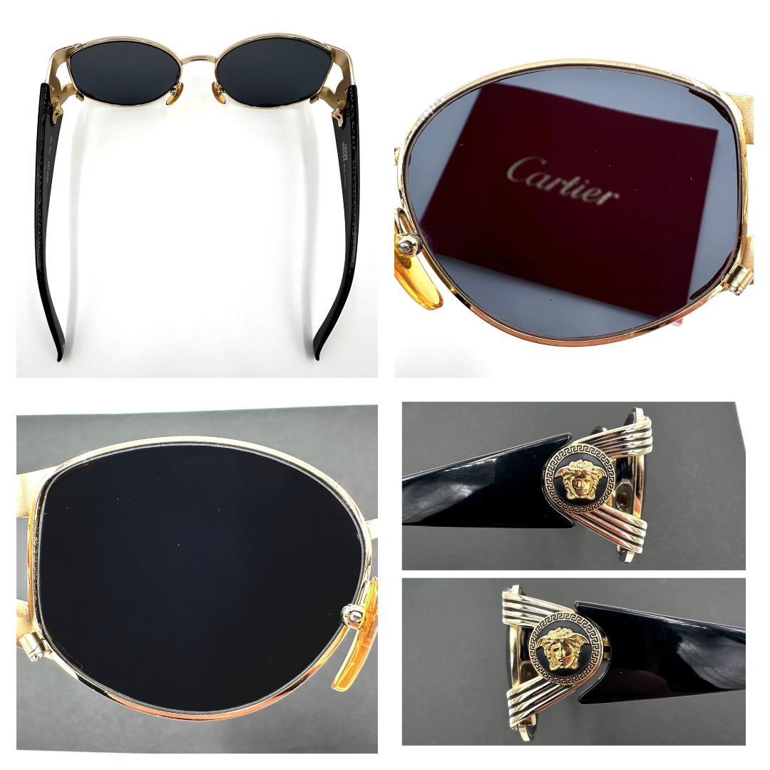 GINANNI VERSACE ヴェルサーチ サングラス 度なし MOD.S64 - メルカリ