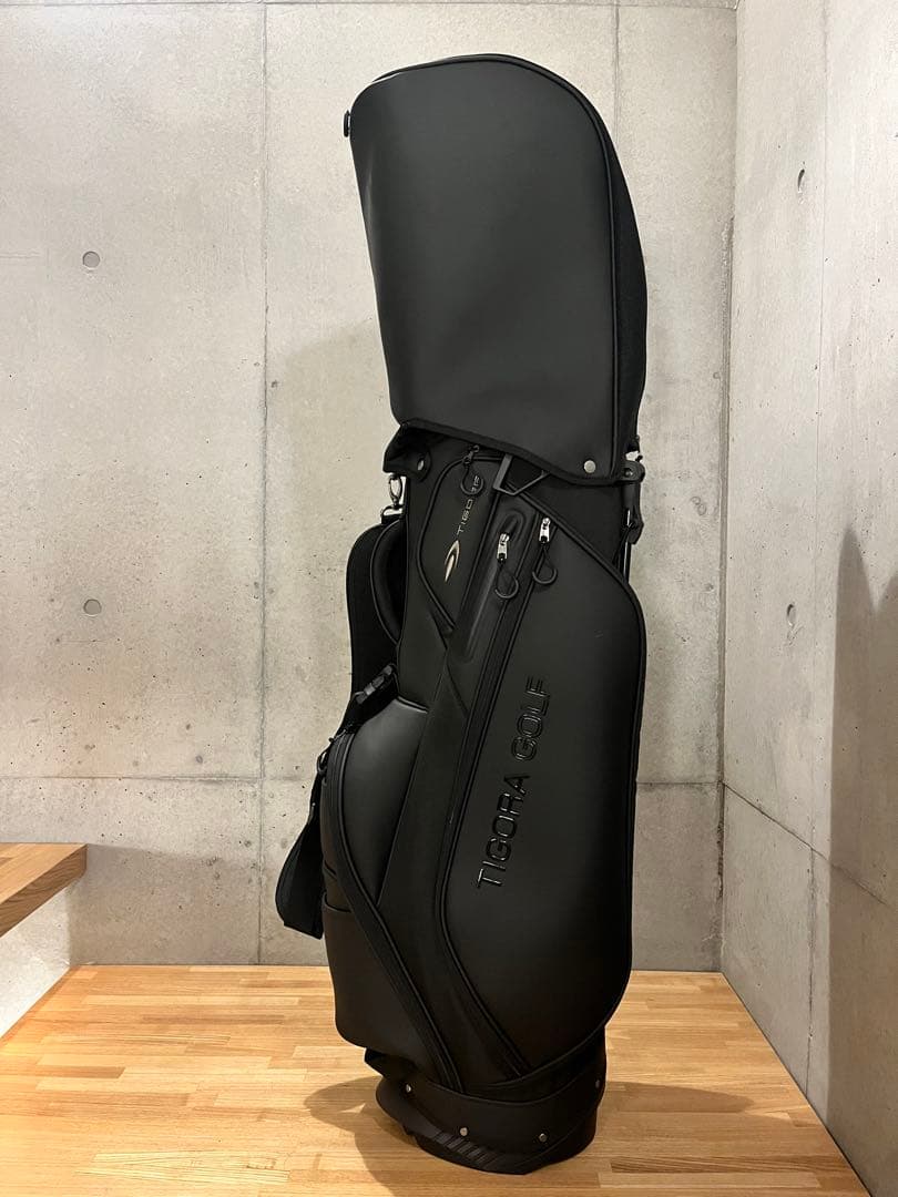 TIGORA GOLF キャディバッグ ブラック