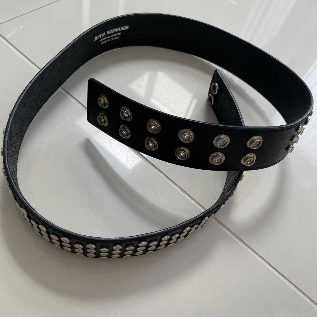 Junya Watanabe スタッズ レザーベルト
