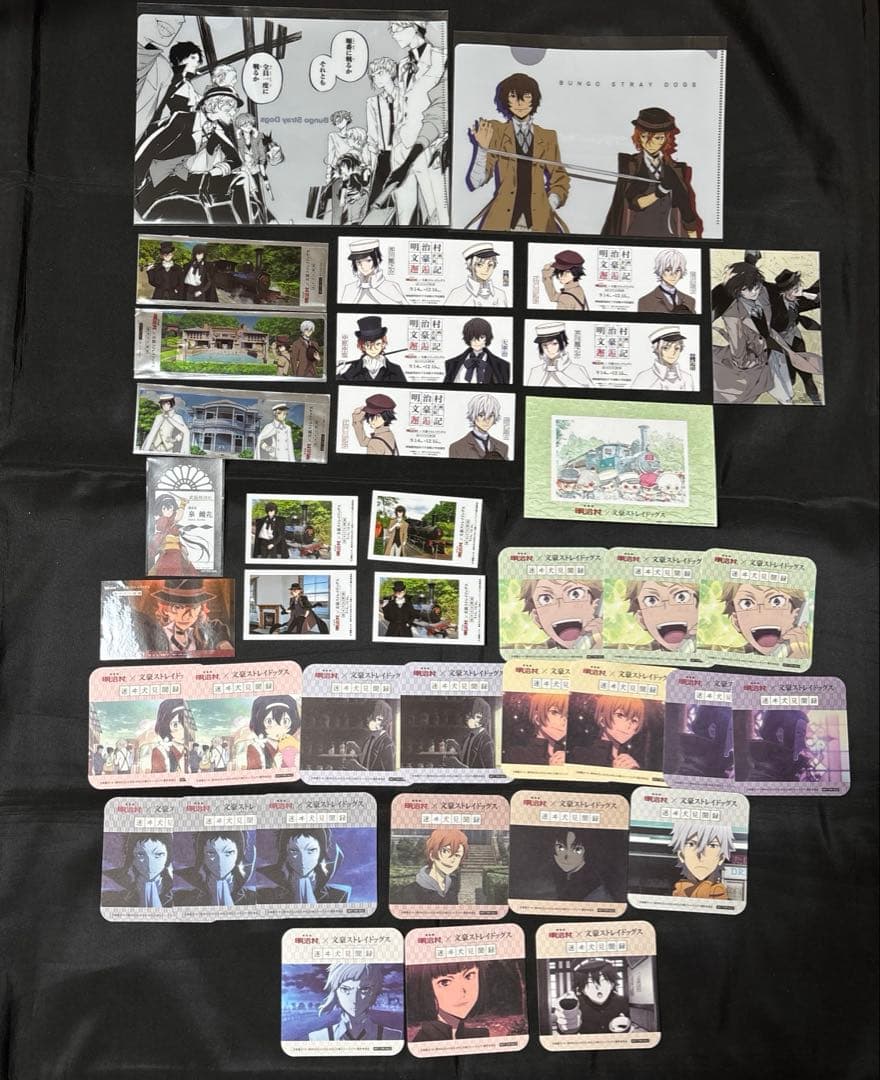 文豪ストレイドッグス 文スト 紙類 まとめ売り コースター カード など