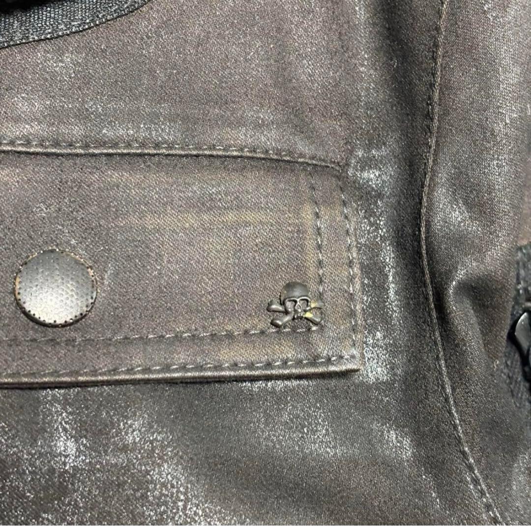 archive roen waxed leopard mods coat y2k