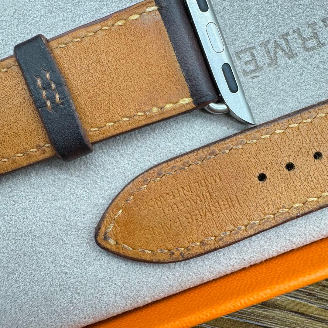 2330 Apple Watch エルメス　ブラウン　HERMES レザー