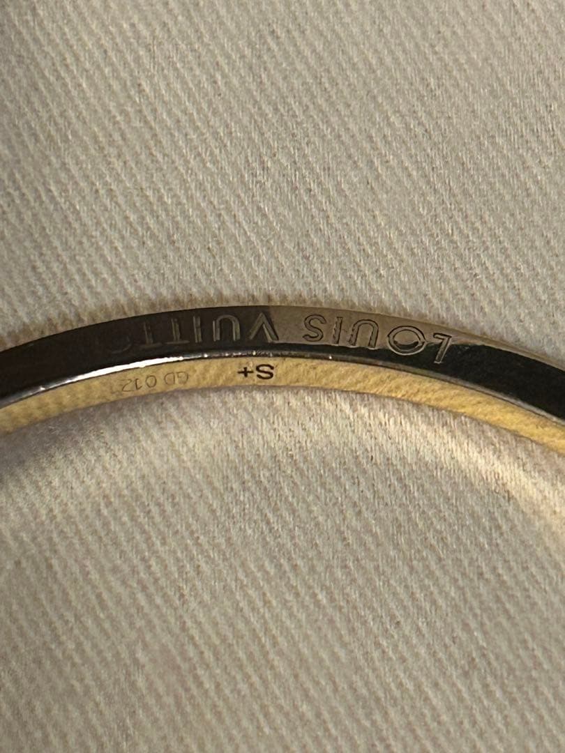 LOUIS VUITTON フラワーモチーフ バングル