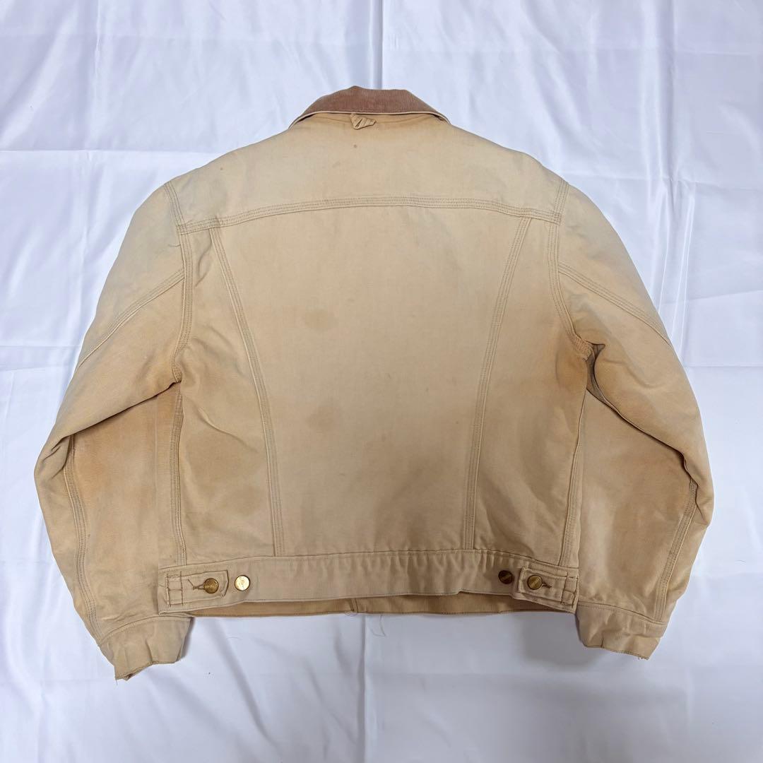 80s 90s カーハート トラッカージャケット ダック地 ブランケット付き