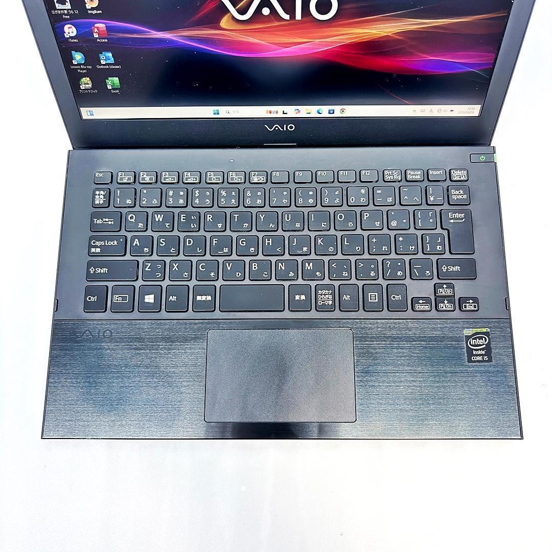 SONY VAIO ノートパソコン SSD Corei5 Win11 D2