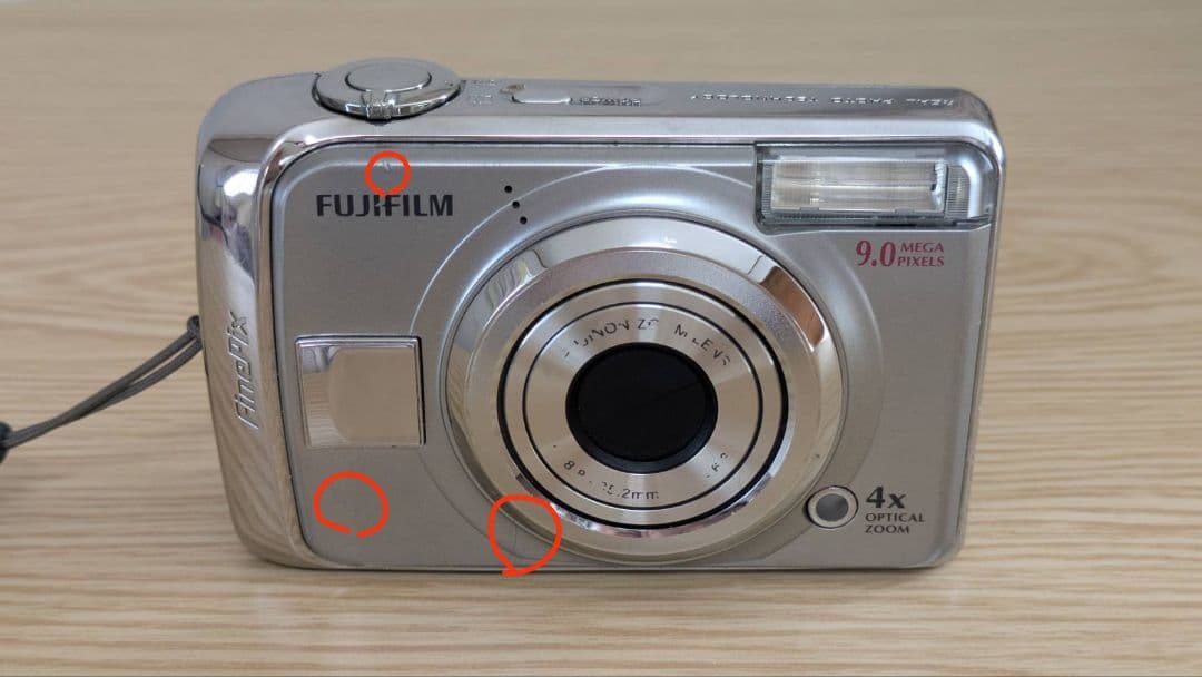 FUJIFILM FinePix A900 デジカメ 単三電池