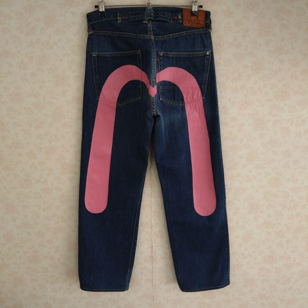 希少‼️】EVISU／No.1SPECIAL‼️／ビックペイント／金耳／W32 - パンツ