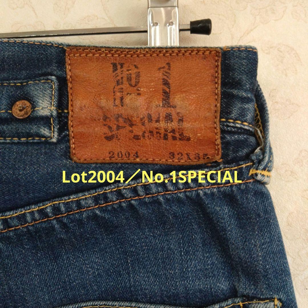 希少‼️】EVISU／No.1SPECIAL‼️／ビックペイント／金耳／W32 - パンツ