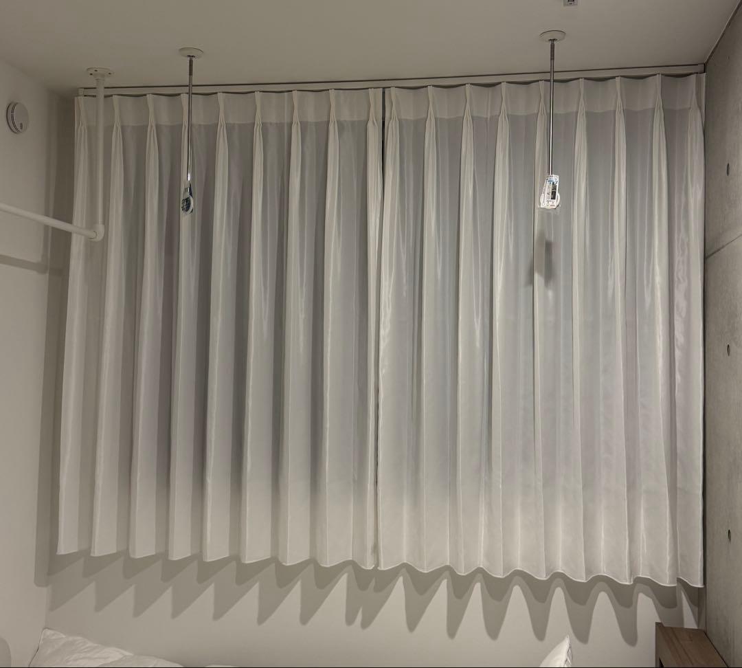 【あやか様】あかりラボ ネフライトレースカーテン
