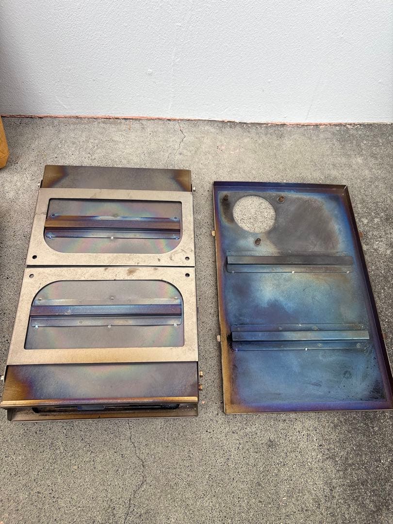 tomount チタン折りたたみ薪ストーブ