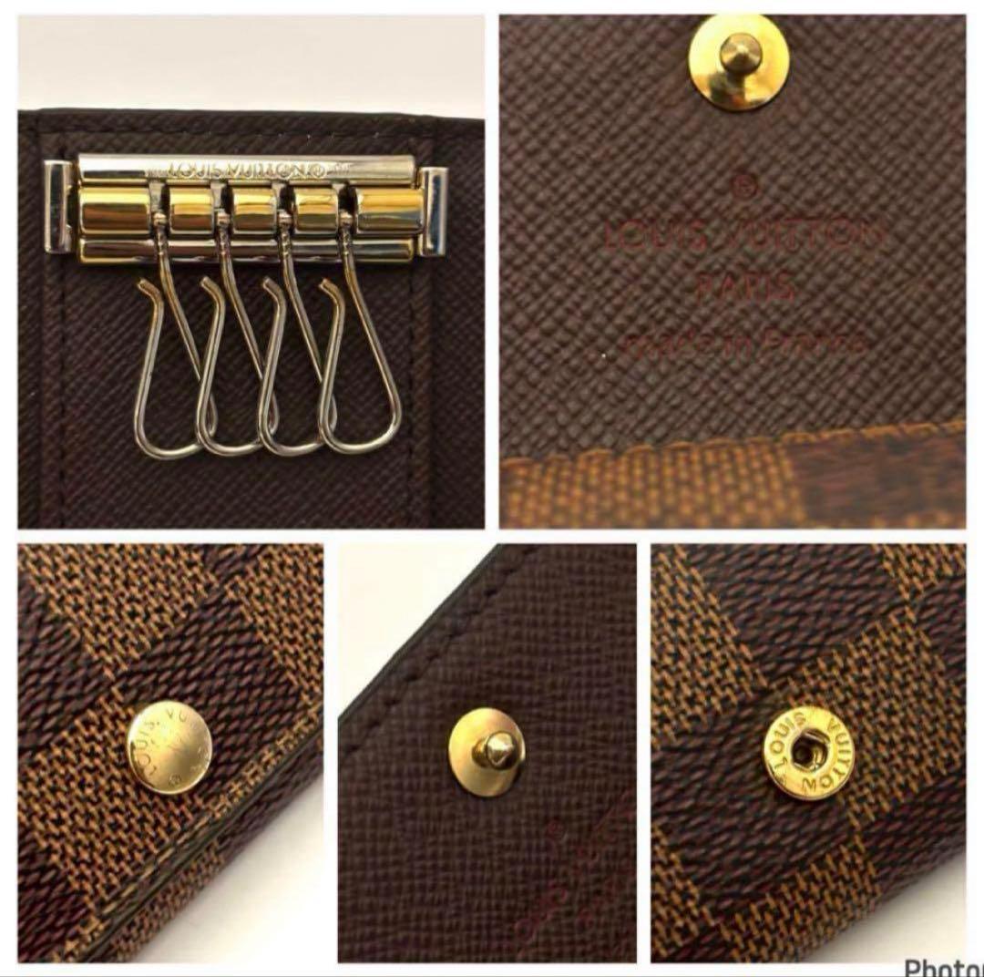 ⭐️新品未使用品レベル⭐️ルイヴィトン⭐️ダミエ⭐️ミュレティクレ⭐️4連キーケース⭐️