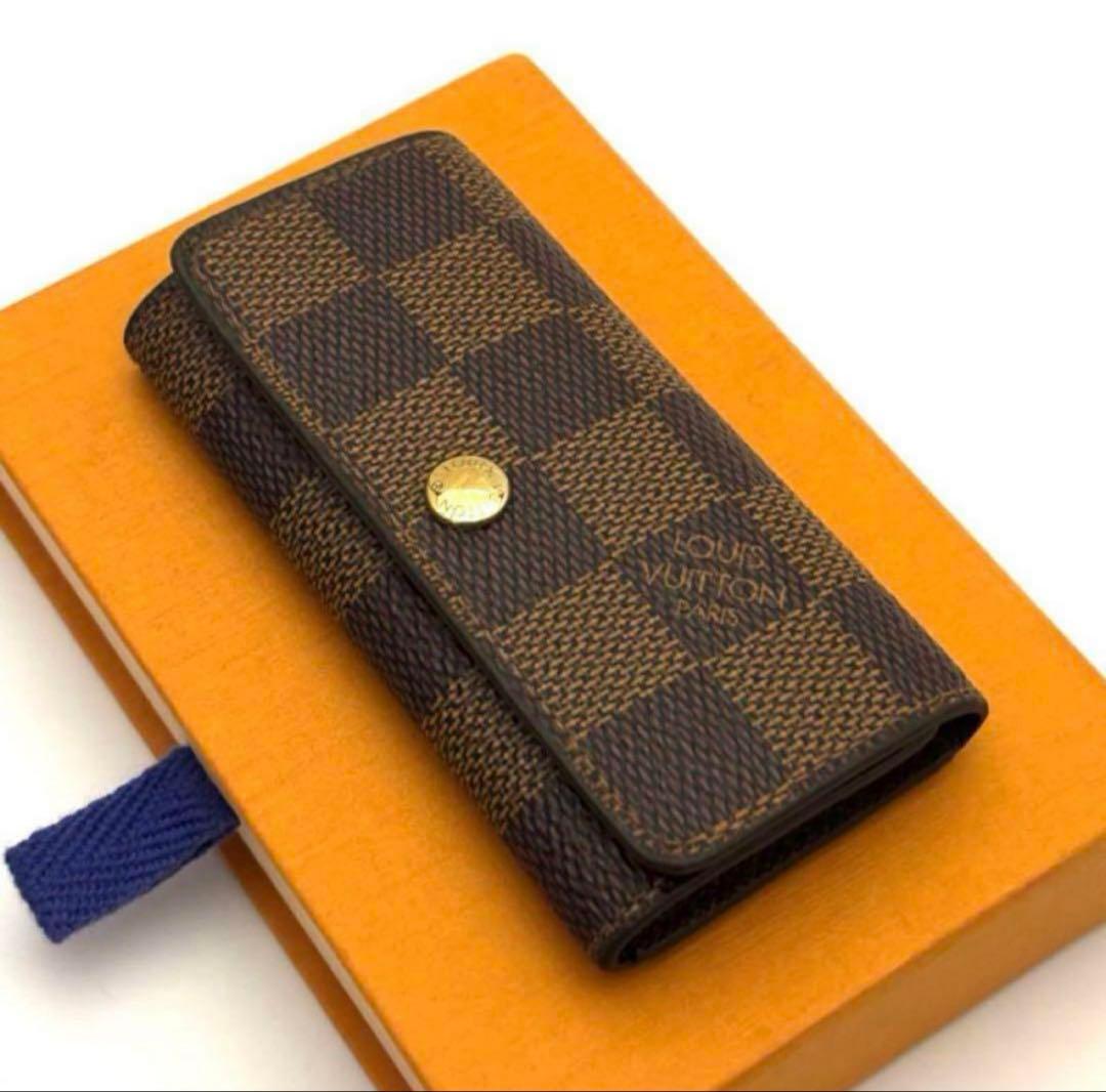 ⭐️新品未使用品レベル⭐️ルイヴィトン⭐️ダミエ⭐️ミュレティクレ⭐️4連キーケース⭐️