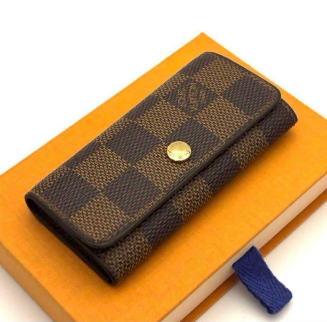 ⭐️新品未使用品レベル⭐️ルイヴィトン⭐️ダミエ⭐️ミュレティクレ⭐️4連キーケース⭐️
