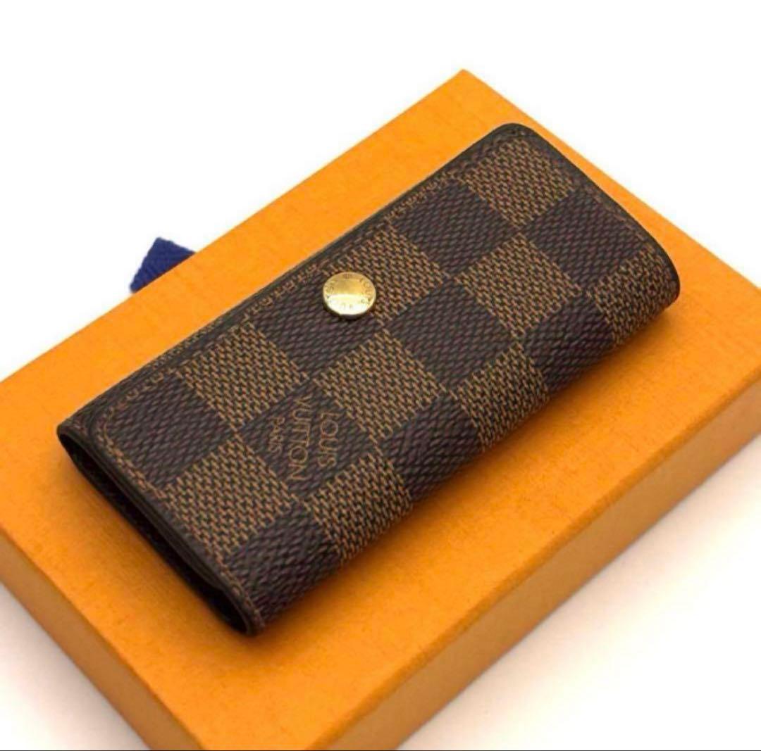 ⭐️新品未使用品レベル⭐️ルイヴィトン⭐️ダミエ⭐️ミュレティクレ⭐️4連キーケース⭐️