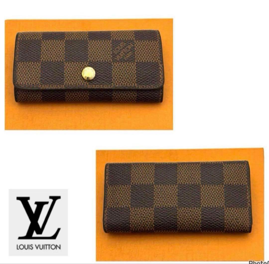 ⭐️新品未使用品レベル⭐️ルイヴィトン⭐️ダミエ⭐️ミュレティクレ⭐️4連キーケース⭐️