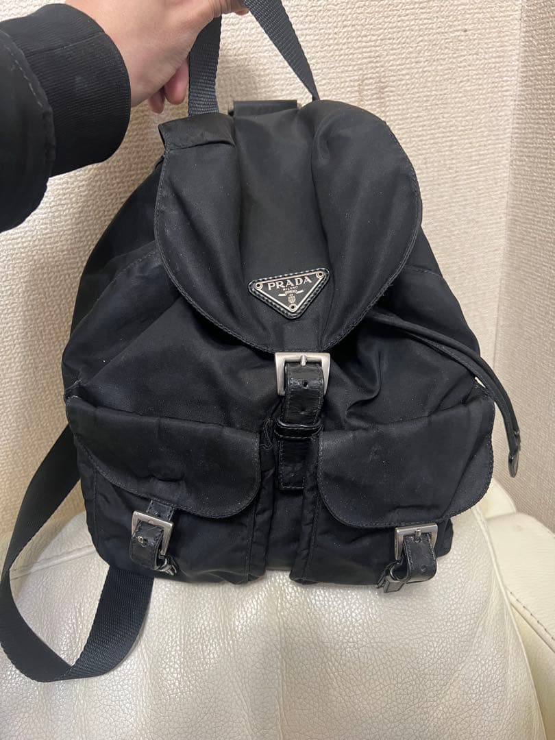 大幅値下げ！確実正規品PRADA スモール Re-Nylon バックパック