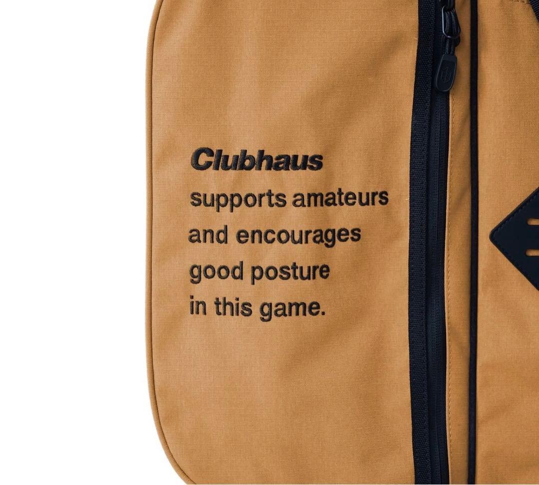 新品 クラブハウス clubhaus 限定コラボ ゴルフ キャディバッグ - メルカリ
