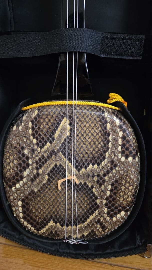 三線セット ヘビ皮 ケース付きの通販はau PAY マーケット - 輸入雑貨の