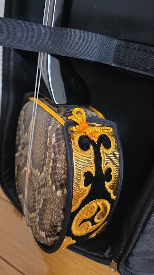 三線セット ヘビ皮 ケース付きの通販はau PAY マーケット - 輸入雑貨の