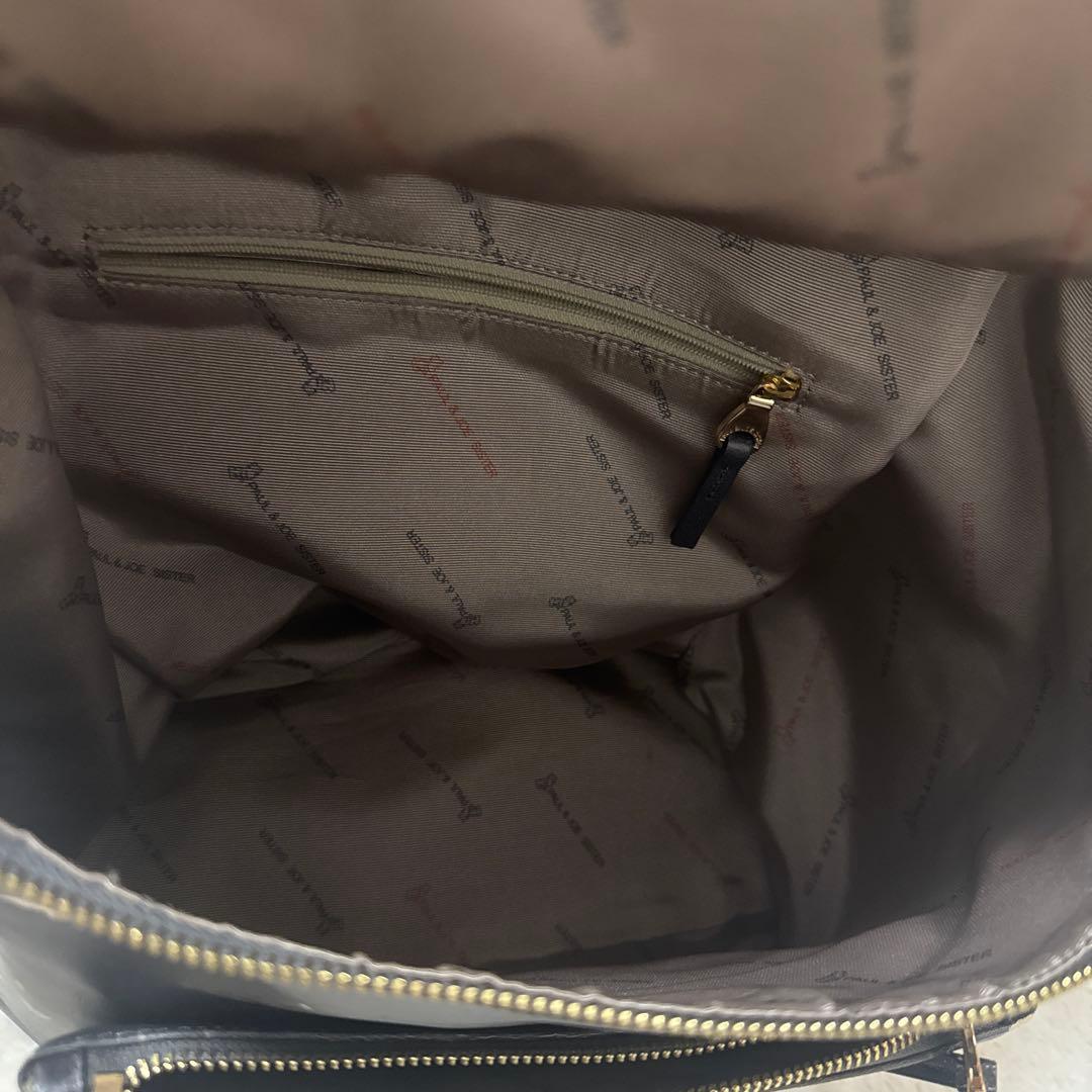 ポール&ジョー　リュック　ネイビー　水墨画