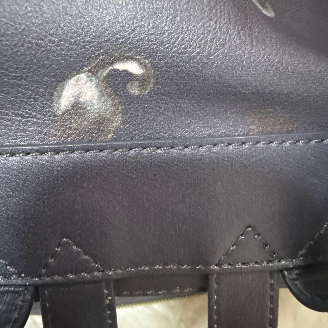 ポール&ジョー　リュック　ネイビー　水墨画