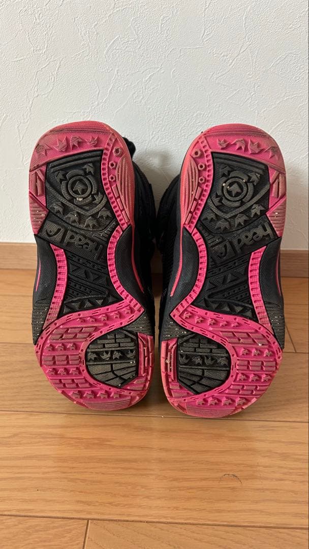 スノーボードブーツ ブラック/ピンク 23 head オンライン