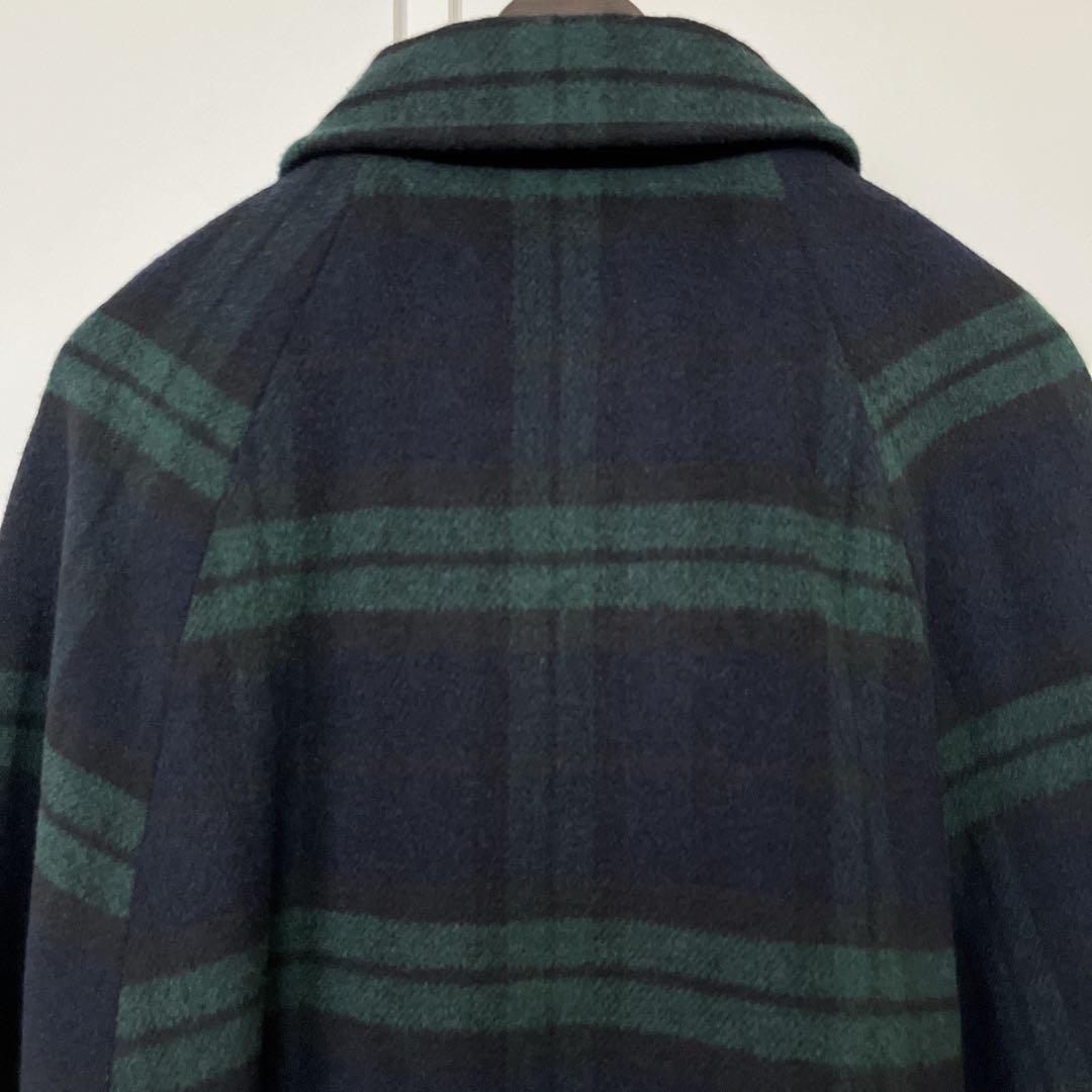 ま*】様 【新品】JENNEジェンヌチェックケープコートブリジットバルドーポンチ