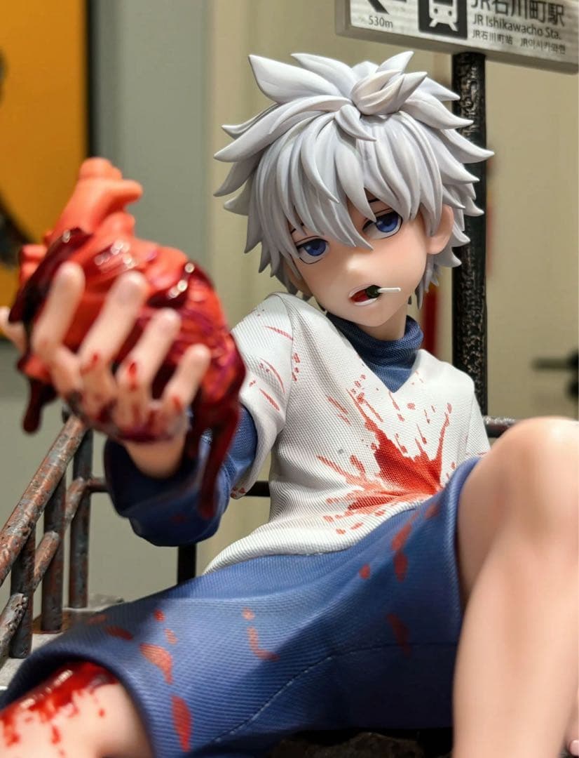 hunter×hunter キルア＝ゾルディック ガレージキット スタチュー⑨