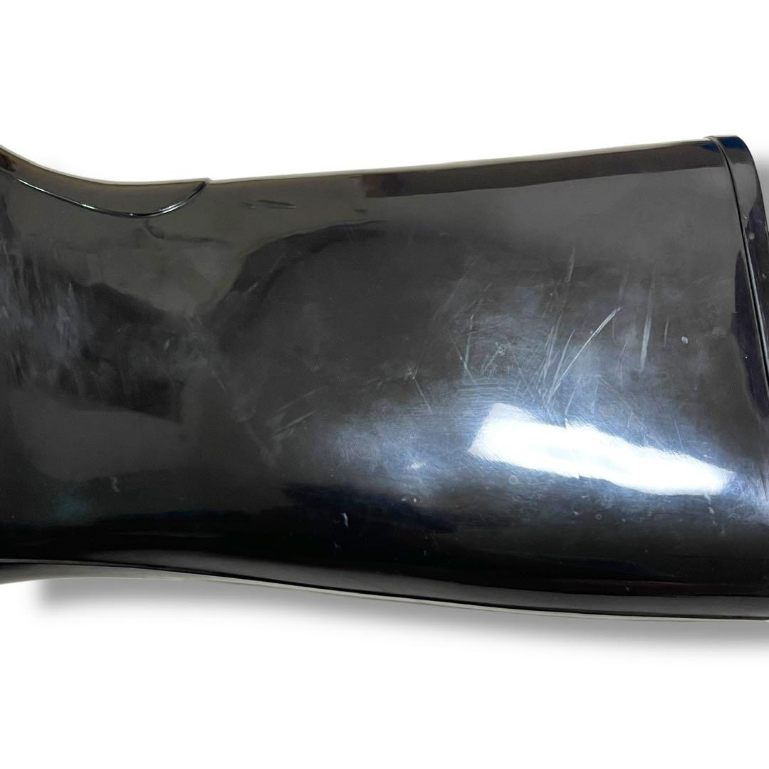 CHANEL シャネル レインブーツ カメリア ブラック 39 ココマーク 上品