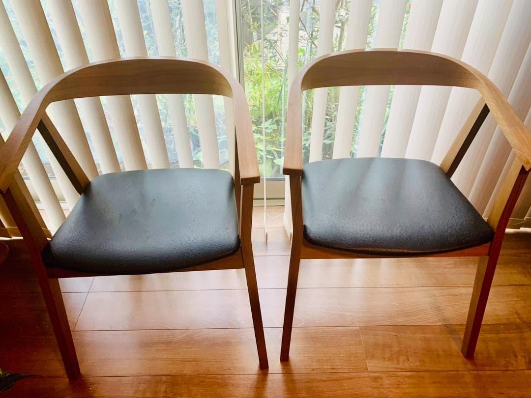 写楽さん専用 IKEA ストックホルム チェア - ウォールナット調　2脚セット