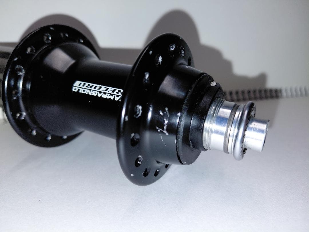 CAMPAGNOLO RECORD ハブ 前後セット 黒 32H