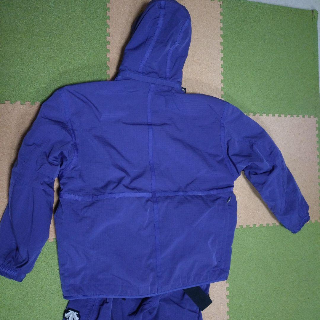 オガサカスキー別注品スキーウエア上下 レアな王冠ゴールドワッペン付